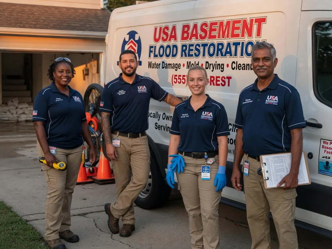 Basement Flood Cleanup company in Rosholt, WI